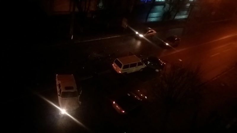 Вечірня ДТП на Галицькій: розбилися три машини (ФОТО,ВІДЕО)