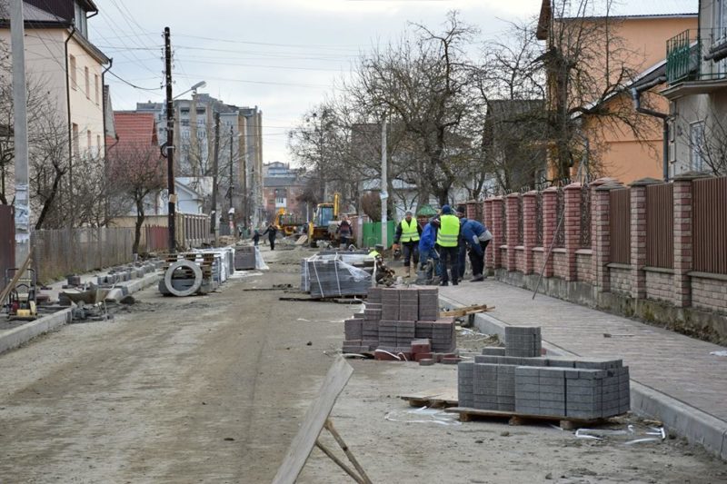 На ремонт вулиці Кармелюка виділили близько трьох мільйонів гривень: роботи тривають (ФОТО)