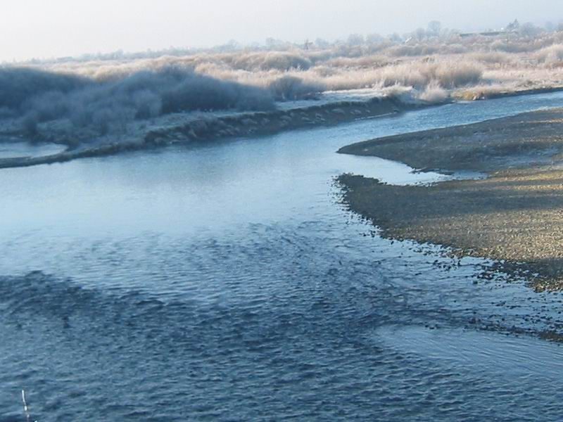 У мережі з’явилося неймовірне відео, як виглядає річка на Прикарпатті взимку