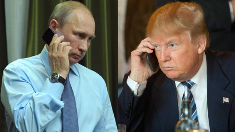 Трамп і Путін говорили про Україну, Корею і Близький Схід