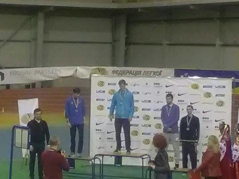Франківський спортсмен став чемпіоном України з легкої атлетики (ФОТОФАКТ)