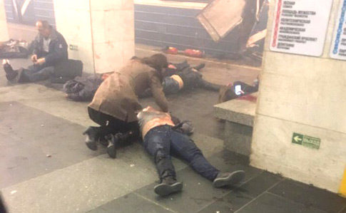 Від вибухів у метро Санкт-Петербурга загинули 10 осіб, – ЗМІ