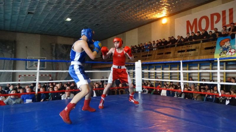 Боксери-чемпіони Грузії та України зустрілися у Долині (ФОТО)