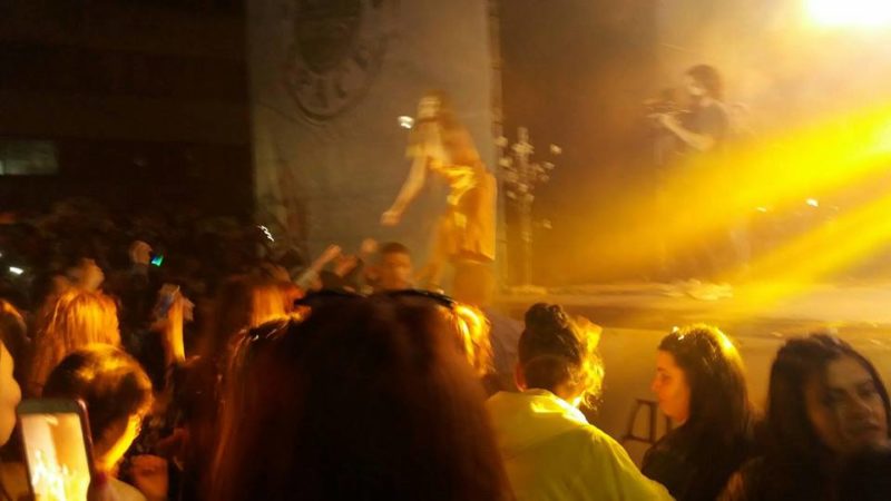 З’явилося відео тисняви на концерті Кароль у Франківську (ВІДЕО)