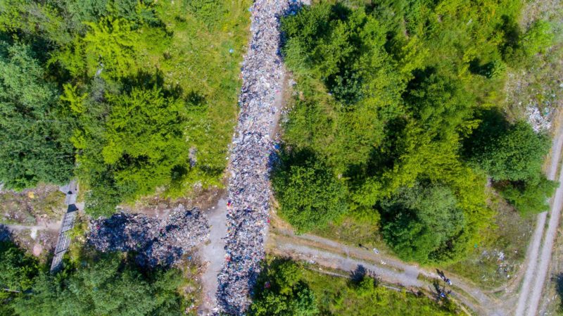 Масштаби “львівського” сміття у Микитинцях показали у світлинах з квадрокоптера (ФОТО)