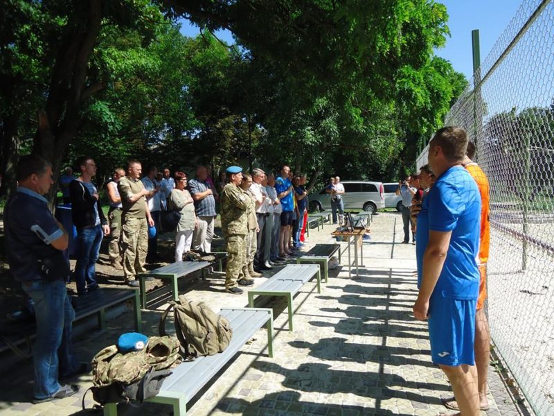 На Прикарпатті волейбольним турніром вшанували пам’ять загиблого атовця