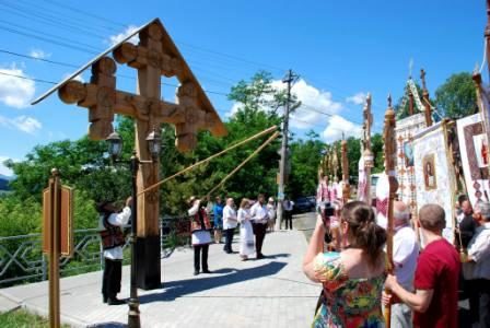 У Верховнині на історичному місці відновили пам’ятний хрест