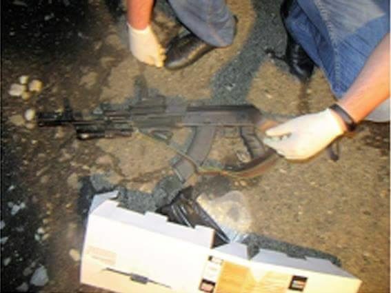 Прикарпатці на “розборки” їхали з арсеналом зброї (ФОТО)