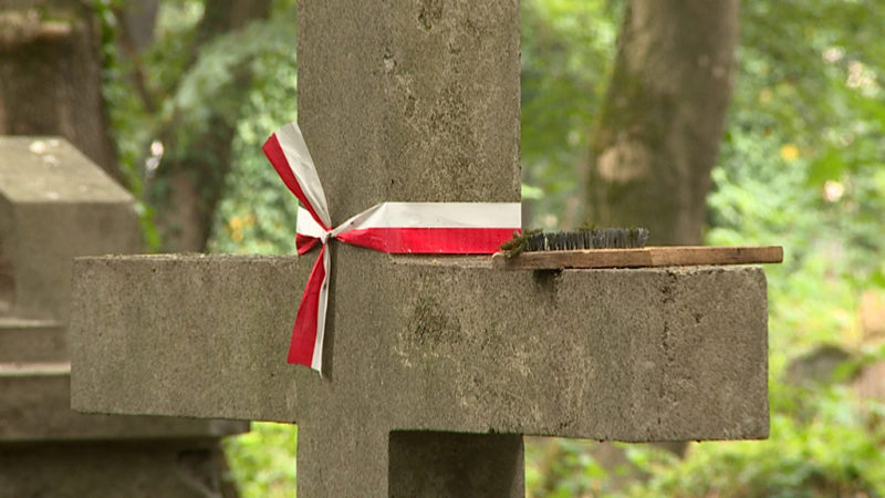Польські активісти реставрують старі поховання в Коломиї (ВІДЕО)