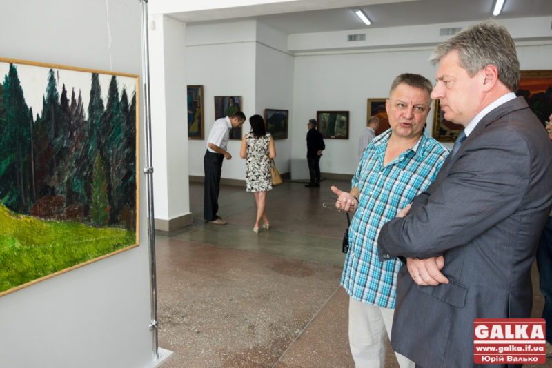 В Івано-Франківську відкрили виставку творів Михайла Фіголя (ФОТО)