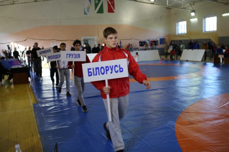 Борці з чотирьох країн приїхали на турнір до Коломиї