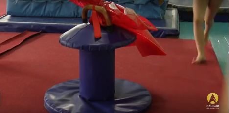 Гімнастичний гриб подарували спортивній школі у Франківську (ВІДЕО)