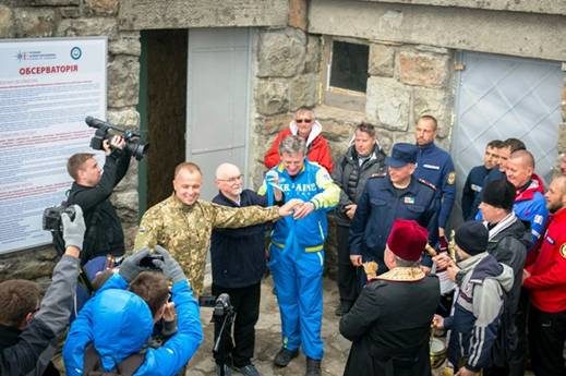На горі Піп Іван урочисто відкрили першу чергу відновлення обсерваторії (ФОТО)