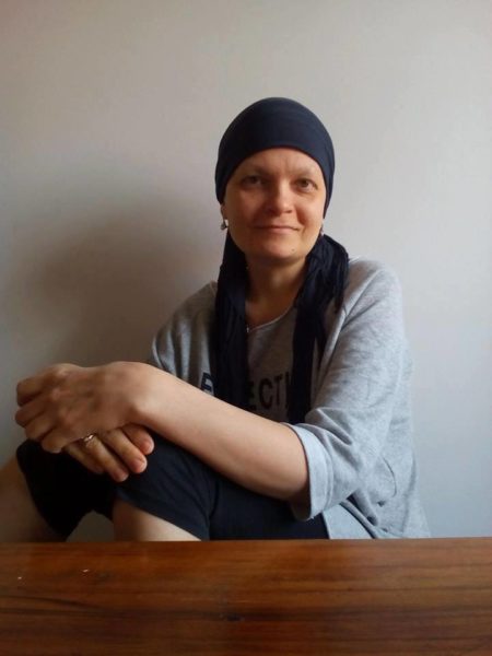 Оксана Кваснишин готується до шостої хіміотерапії