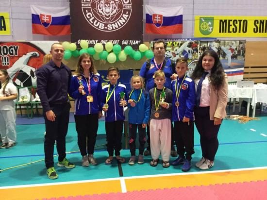 Юні франківські тхеквондисти здобули медалі турніру в Словаччині (ФОТО)