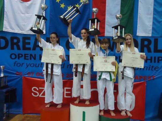 Юна прикарпатка стала третьою на Кубку світу з карате (ФОТО)