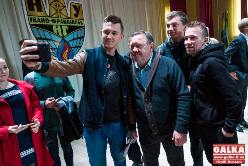 Видатний український актор зустрівся з франківськими студентами (ФОТО)