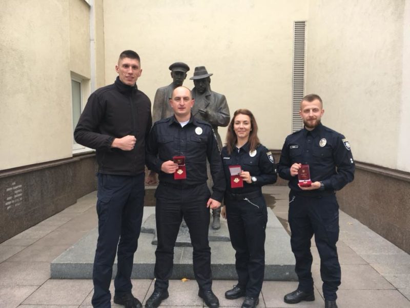 Троє франківських патрульних отримали нагороди від Авакова (ФОТО)