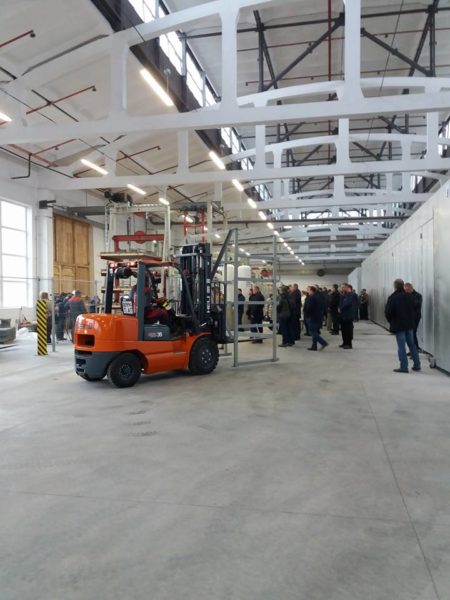 На Долинщині відкрили завод, який виготовлятиме вироби із бетону для будівництва (ФОТО)