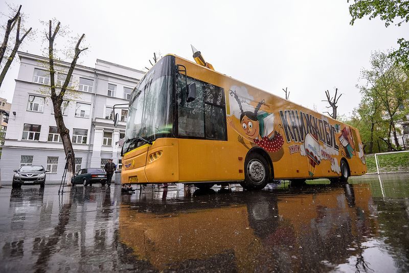 У Франківську автобус хочуть облаштувати під дитячу бібліотеку