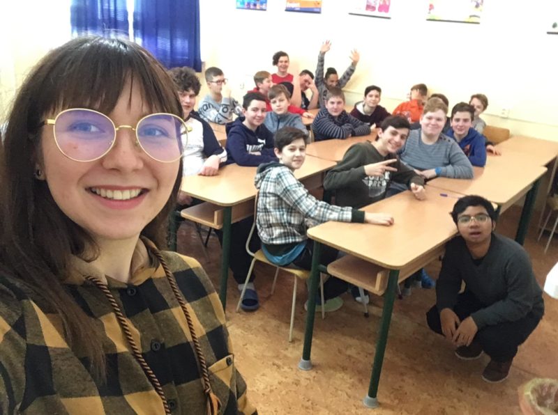 Студентки з Івано-Франківська викладають англійську у словацьких школах