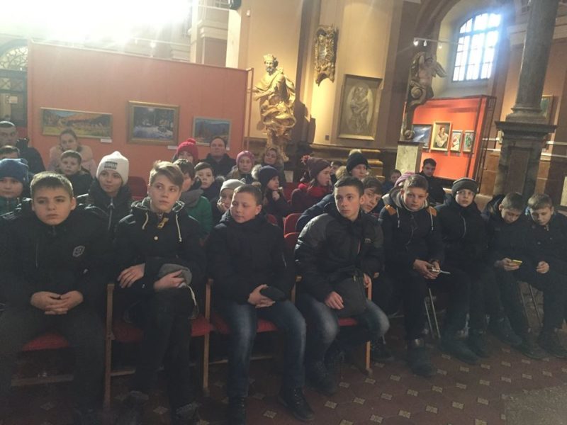 Діти атовців з Житомирщини колядували у Надвірній