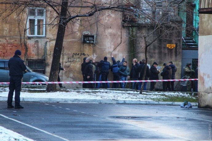 У мережі з’явилося відео перестрілки в Одесі, де вбили злочинця (ВІДЕО)