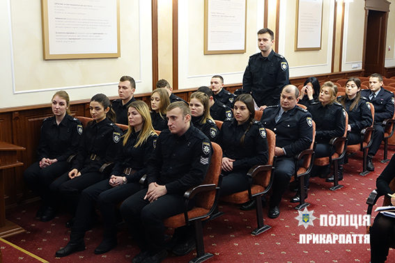 У підрозділах прикарпатської поліції стажуватимуться 18 курсантів