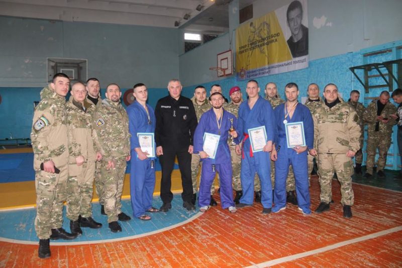 Прикарпатські поліціянти боролися на турнірі з рукопашного бою в Маріуполі (ФОТО)