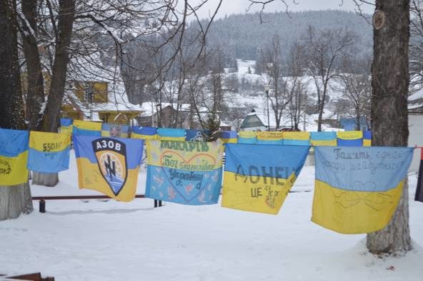 Акція «Велика Українська хода» відбулася у Верховині (ФОТО)