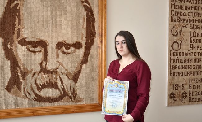 Франківська студентка стала найкращою в області серед знавців Шевченка
