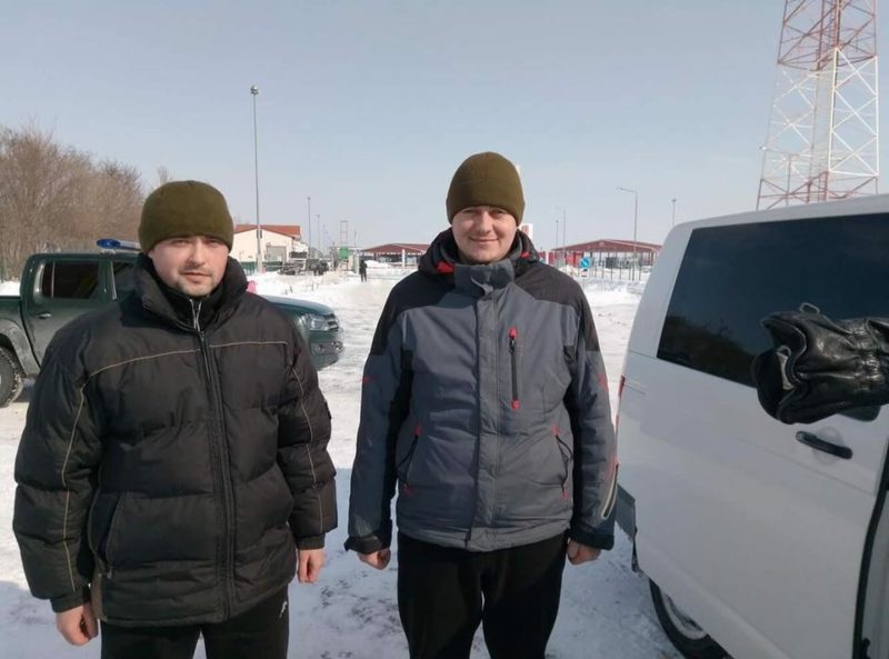 З російського полону звільнили двох українських прикордонників (ФОТОФАКТ)