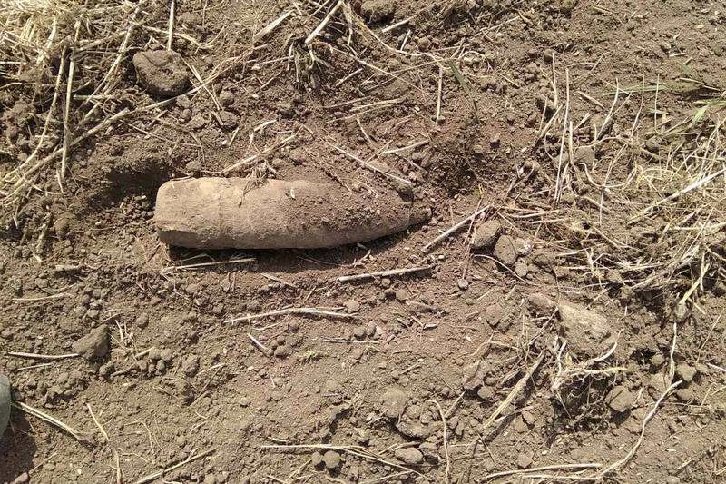 На околицях Франківська знайшли снаряд