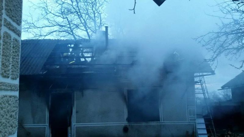 Внаслідок пожежі прикарпатець опинився у лікарні