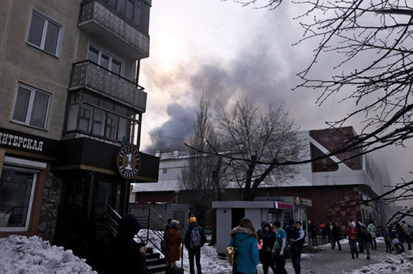 В Росії на пожежі в торговому центрі загинули 40 людей (ФОТО, ВІДЕО)