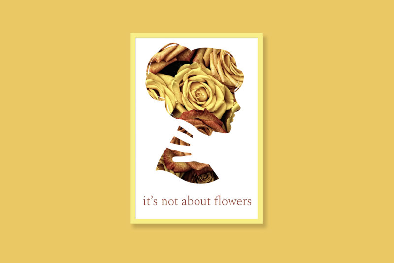 Франківець у змістовних постерах нагадав, що 8 березня – це не про квіти (ФОТО)