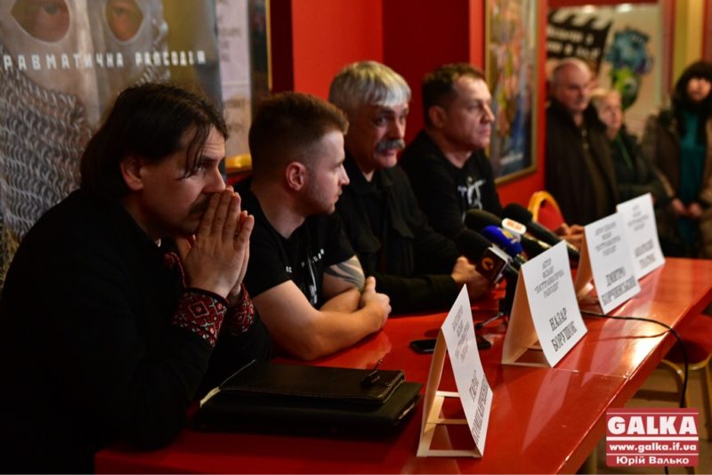 Корчинський презентував франківцям фільм про атовців (ФОТО)