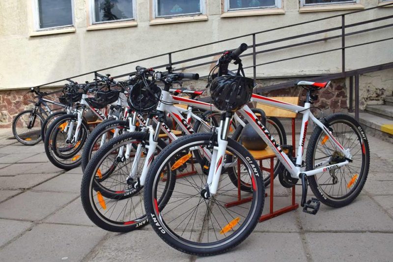 Сім велосипедів подарував міський голова школі-гімназії №3 (ФОТО)