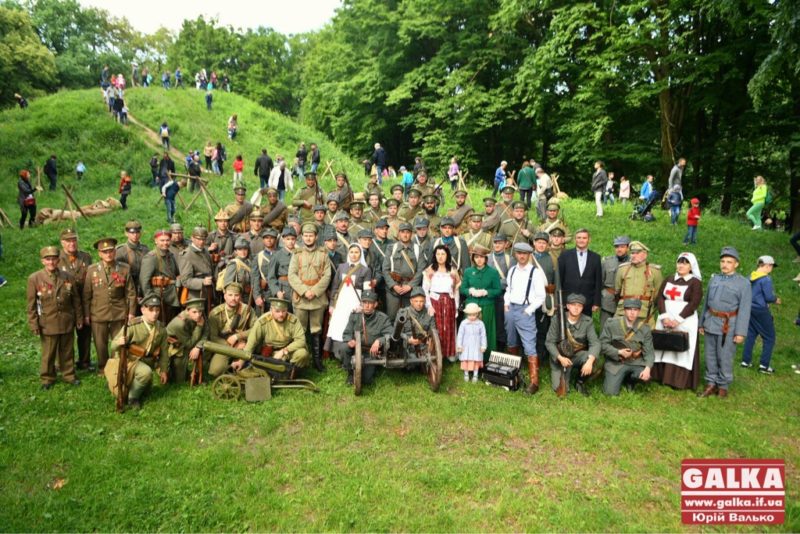 У Франківську Легіон Січових стрільців “бився” з імператорською армією (ФОТО, ВІДЕО)