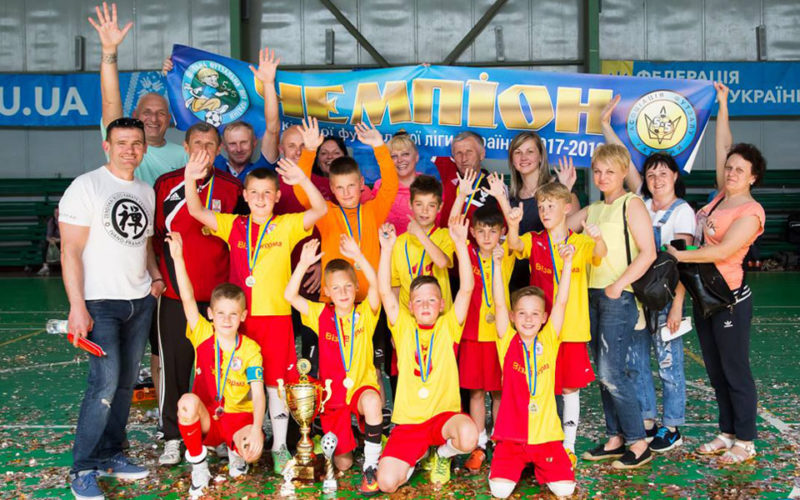 Юні франківці – чемпіони шкільної футзальної ліги України-2018 (ФОТО, ВІДЕО)