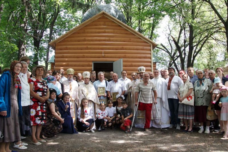 На Донеччині освятили храм, до будівництва якого долучився Франківськ (ФОТО)