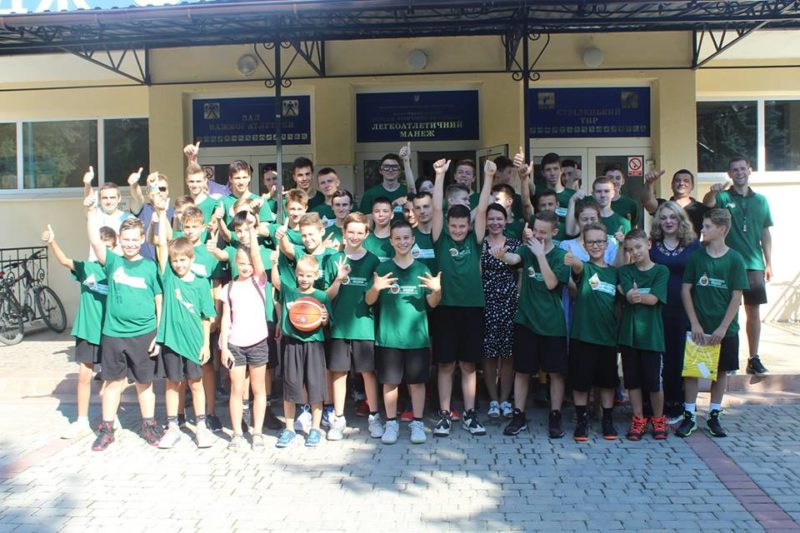 У Франківську завершився баскетбольний літній табір “Goverla summer camp 2018” (ФОТО)