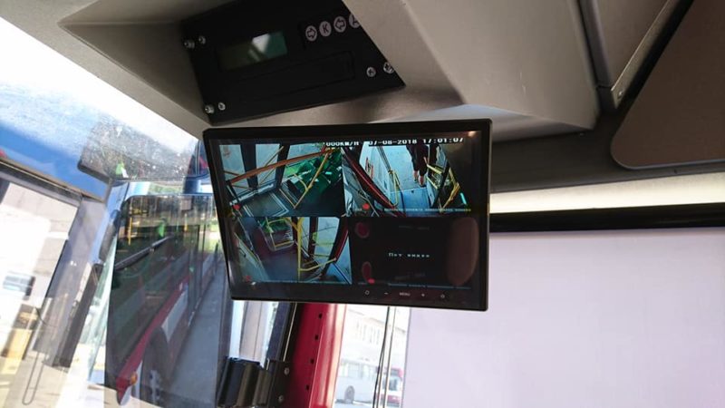 У автобусах на 27 маршруті ставлять камери спостереження (ФОТО)