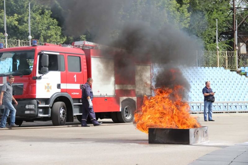 Пожежники Бурштинської ТЕС вибороли “золото” на Всеукраїнських змаганнях