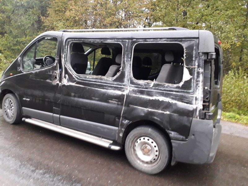 На Богородчанщині водій фури розбив дві машини і втік. Чоловіка спіймали у сусідньому районі (ФОТО)