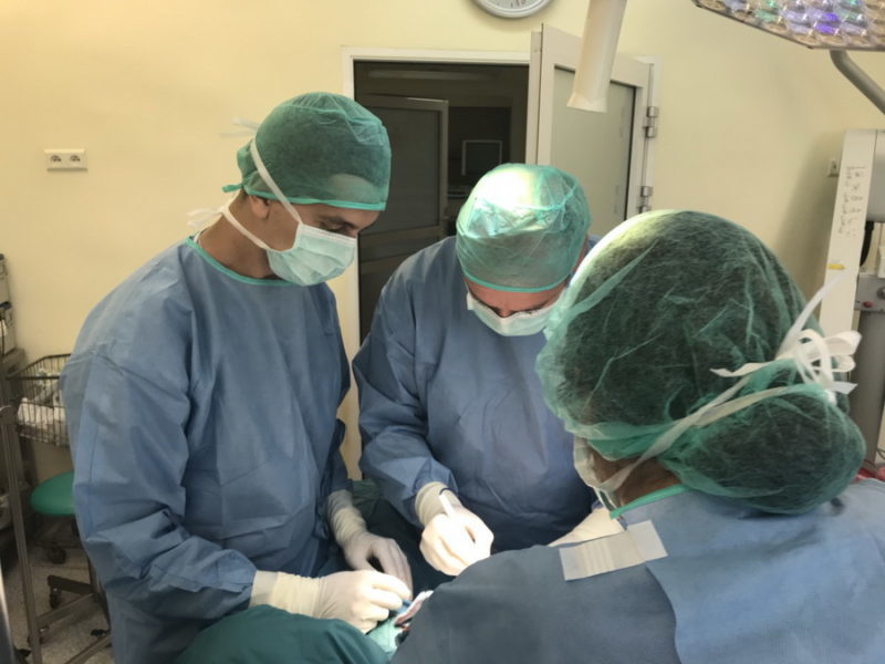 Франківський студент-медик проходив стажування у польських хірургів (ФОТО)