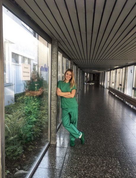 Лікарка-інтерн ІФНМУ пройшла стажування в університетській клініці в Німеччині (ФОТО)