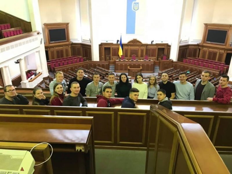 Студенти ІФНТУНГ ознайомилися з роботою Верховної Ради Україні (ФОТО)
