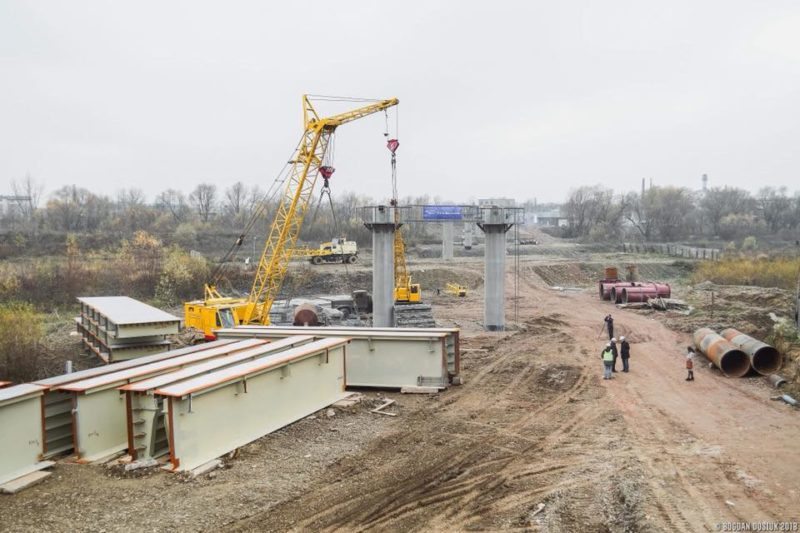 Марцінків каже, що проекту організації з’їзду з нового моста на Пасічну ще немає