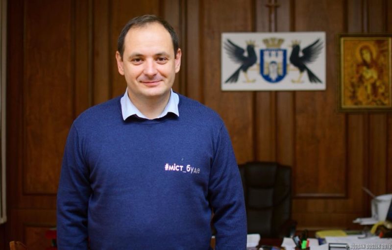 #міст_буде: Марцінків одягнув оригінальну кофту і кличе на презентацію переправи (ФОТОФАКТ)